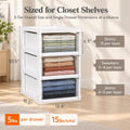 Stackable Storage Drawer System with Slide-Out Bins