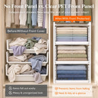Stackable Storage Drawer System with Slide-Out Bins