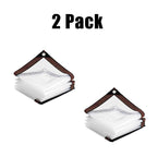 10x13ft Durable Transparent Heavy-Duty Tarpaulin